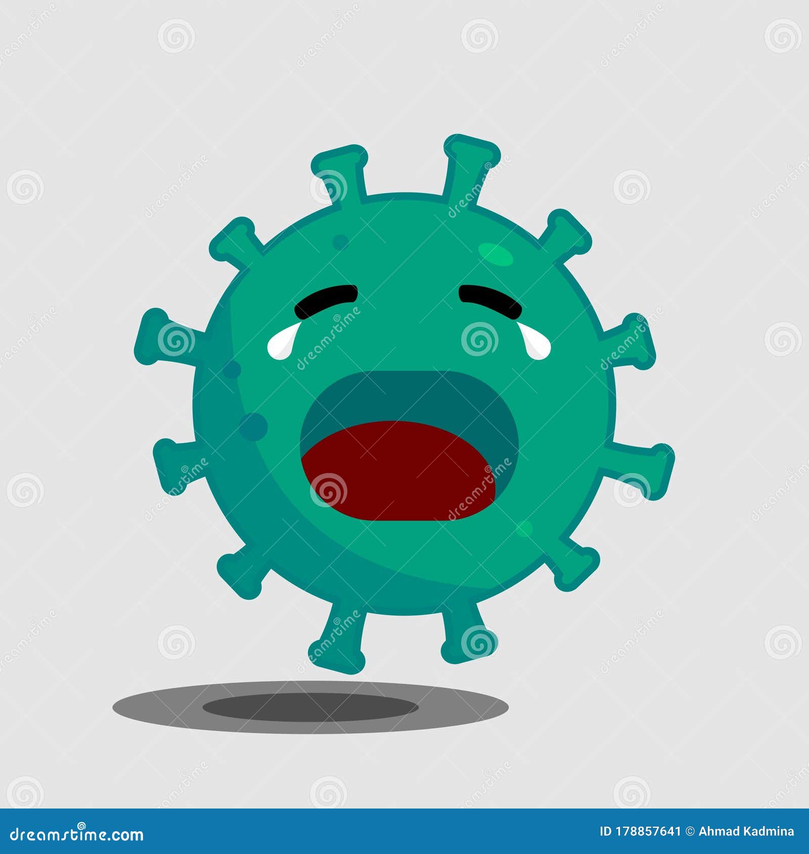   grapich   graphic of cute coronavirus expresion