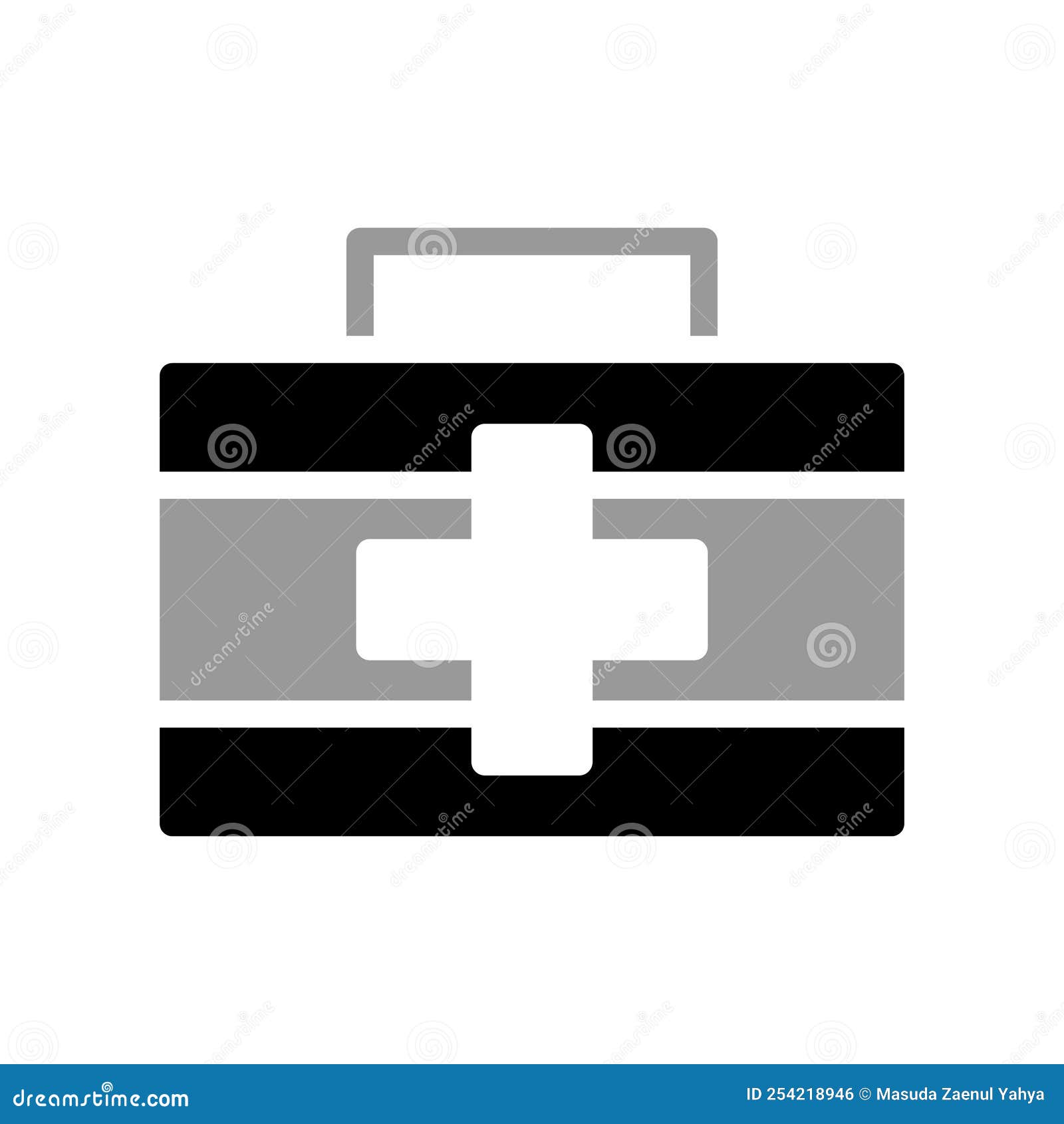 Illustration Vector Graphic of First Aid Medical Box Stock Vector