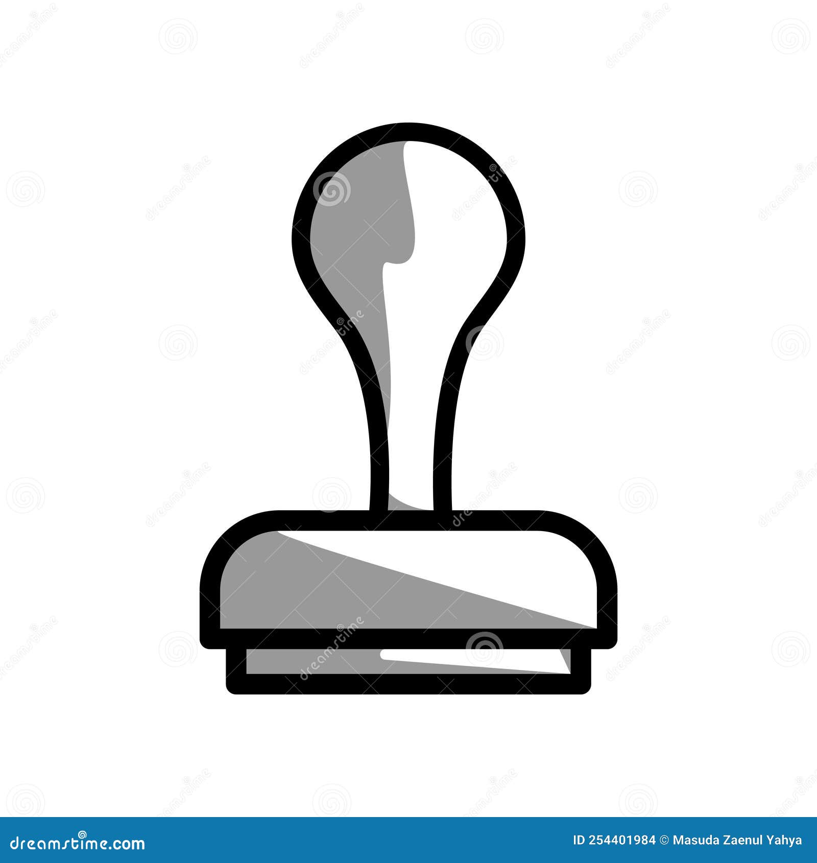 Illustration Vector Graphic of Stamp Icon Stock Vector - Illustration