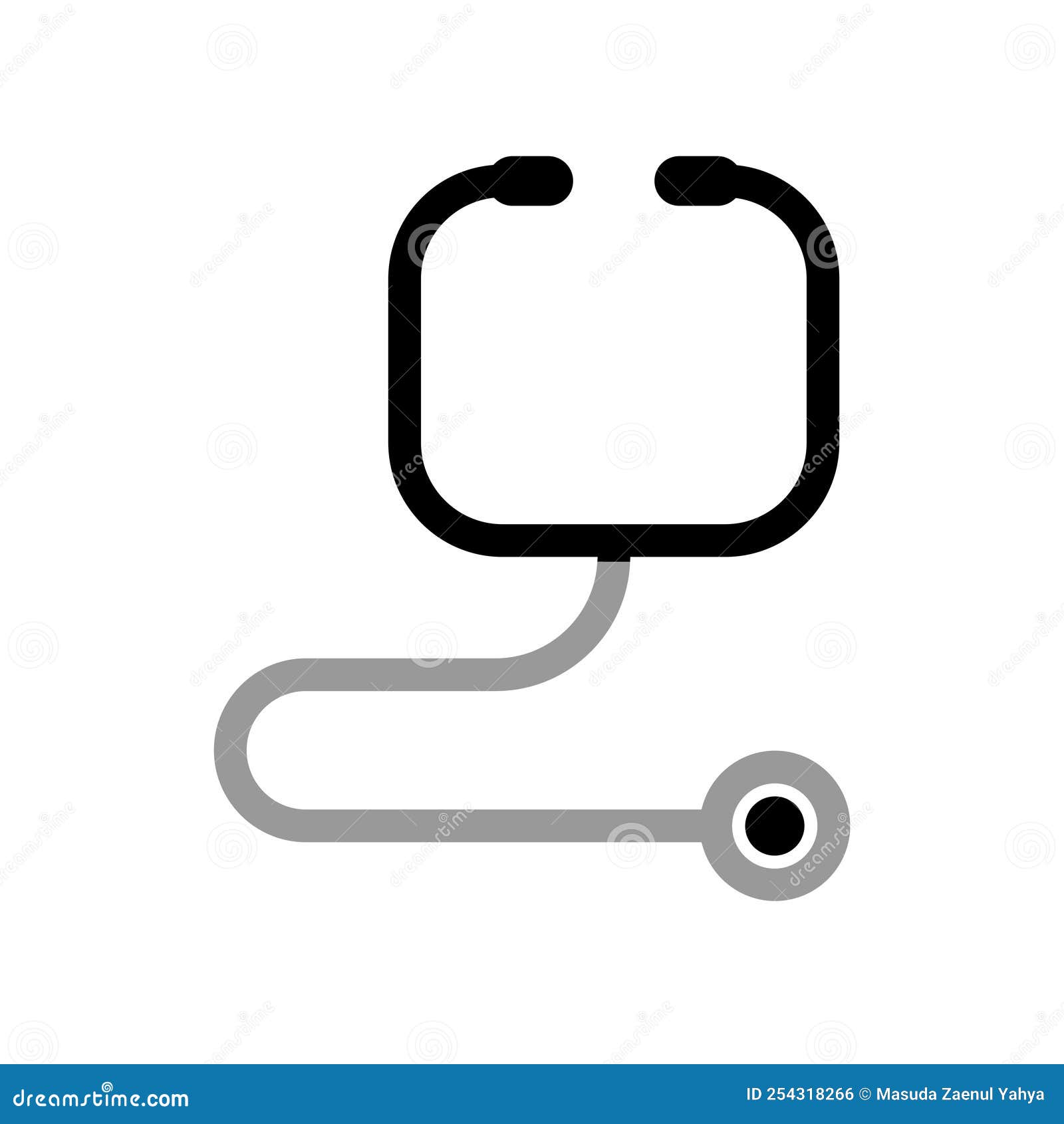 Illustration Vector Graphic of Stethoscope Icon Stock Vector