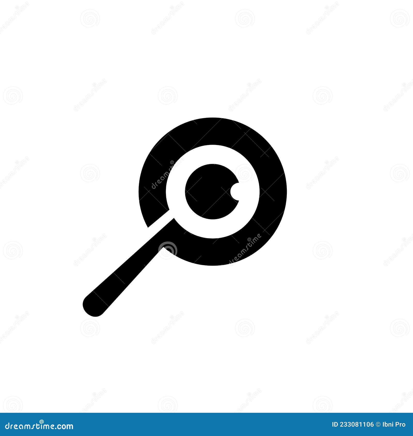 Eyes icon logo stock vector. Illustration of creative - 233081106