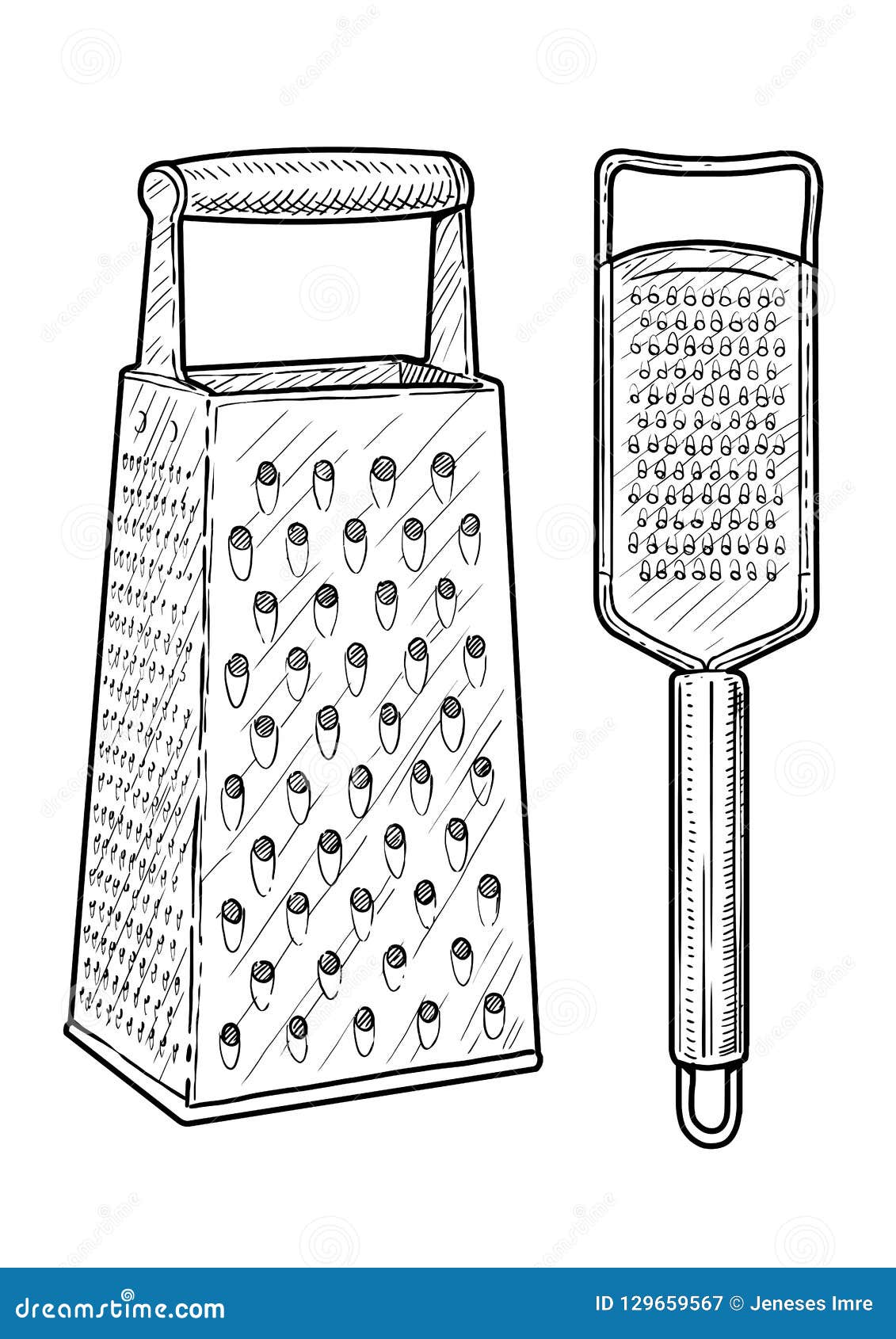 How to Draw a Grater