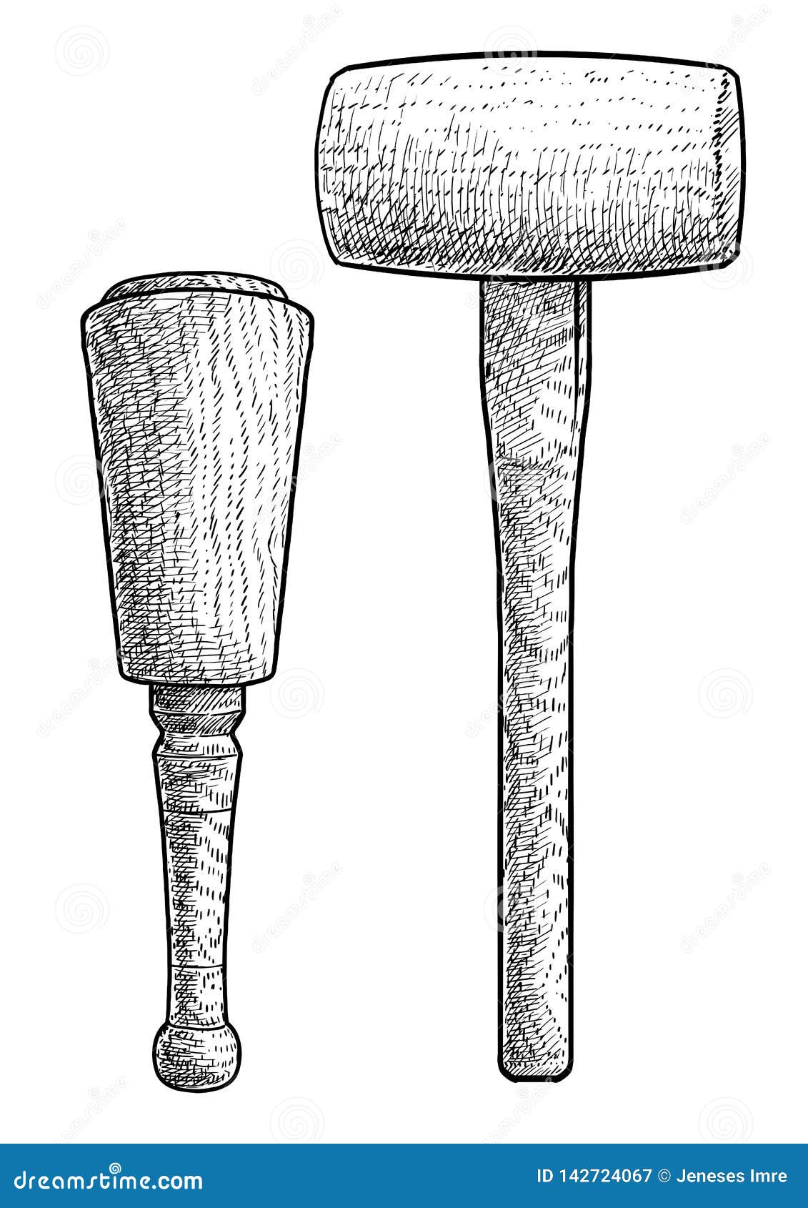 Rubber hammer Black and White Stock Photos  Images  Alamy
