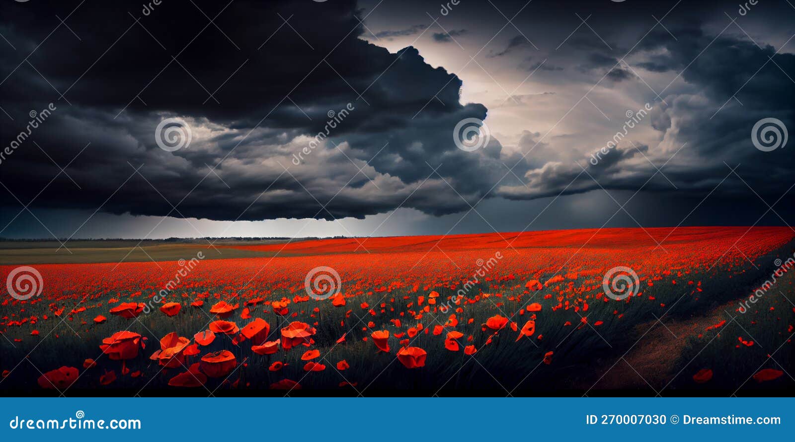  of world war one battlefields filled with poppies