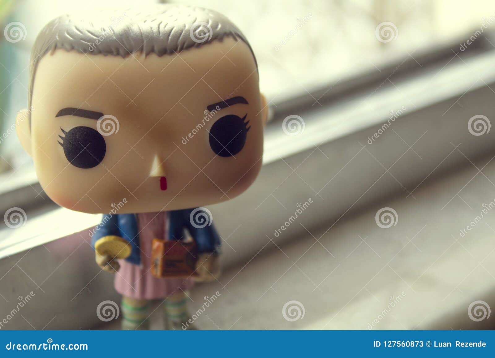 De Janeiro, Brazil. September 30, 2018. Illustrative Editorial of Funko Pop Action Figure of Eleven, Character from Editorial Stock Photo - Image closeup, 127560873