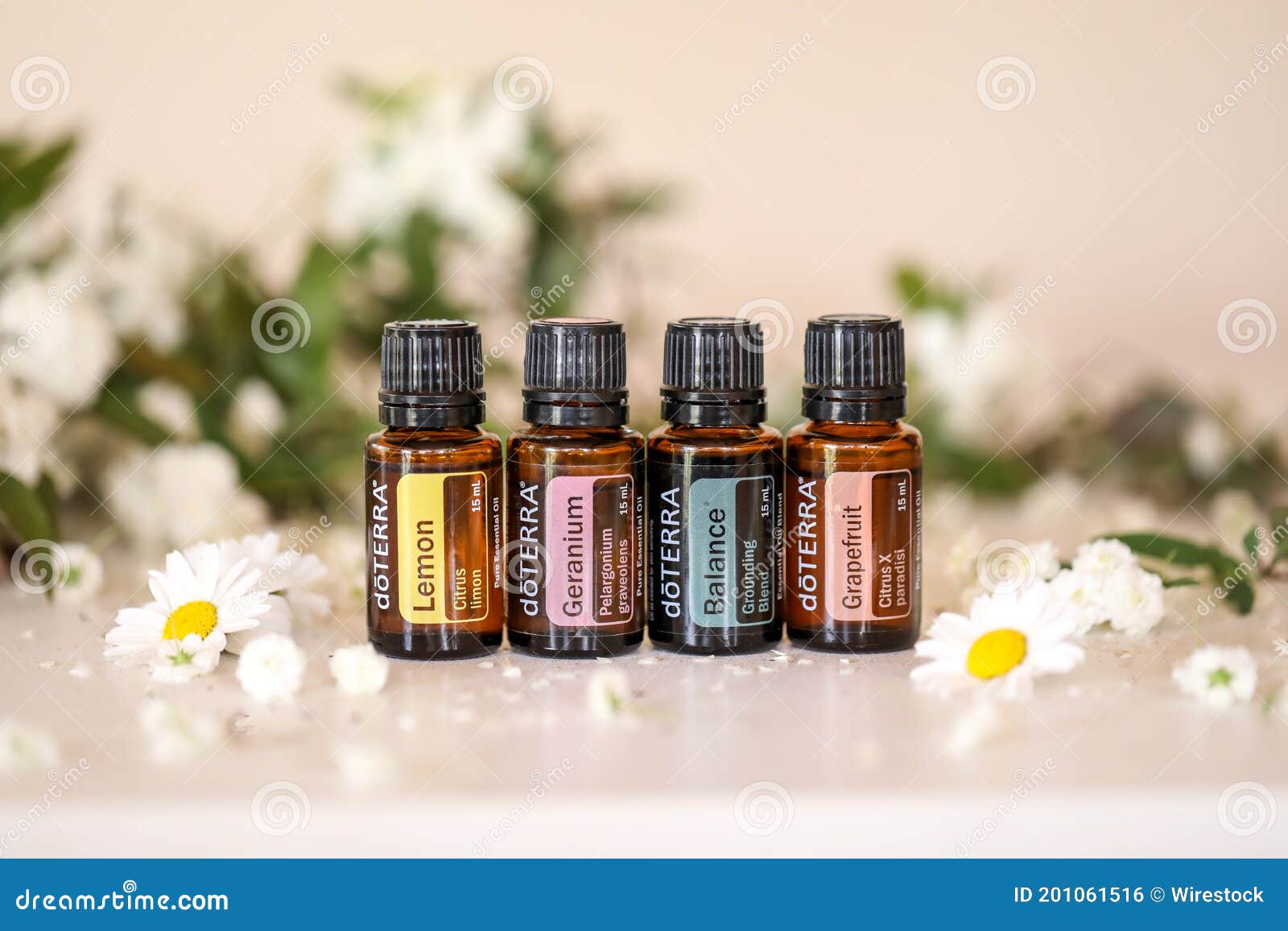 Using the Floral Oils  dōTERRA Essential Oils