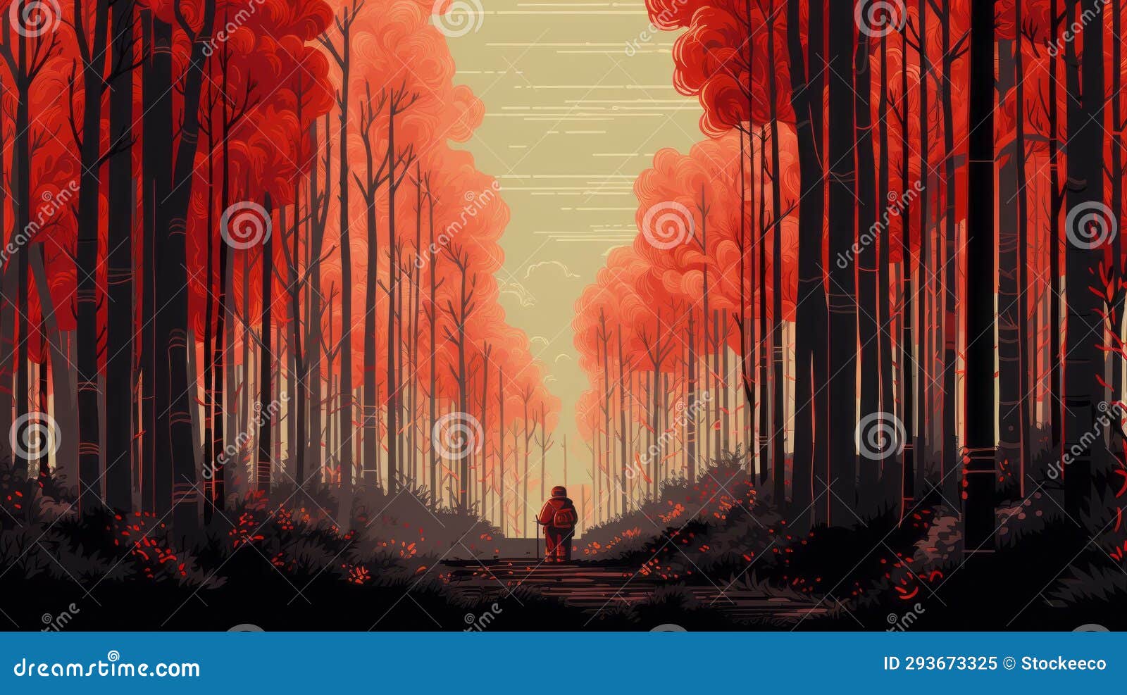 retroaction 8-bit bamboo forest with firefighters