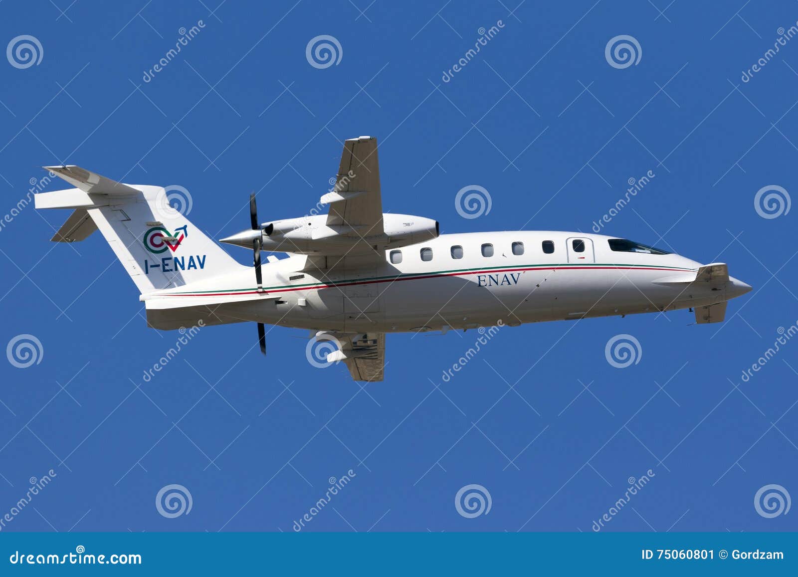 ILS calibrator aircraft editorial photo. Image of aero - 75060801