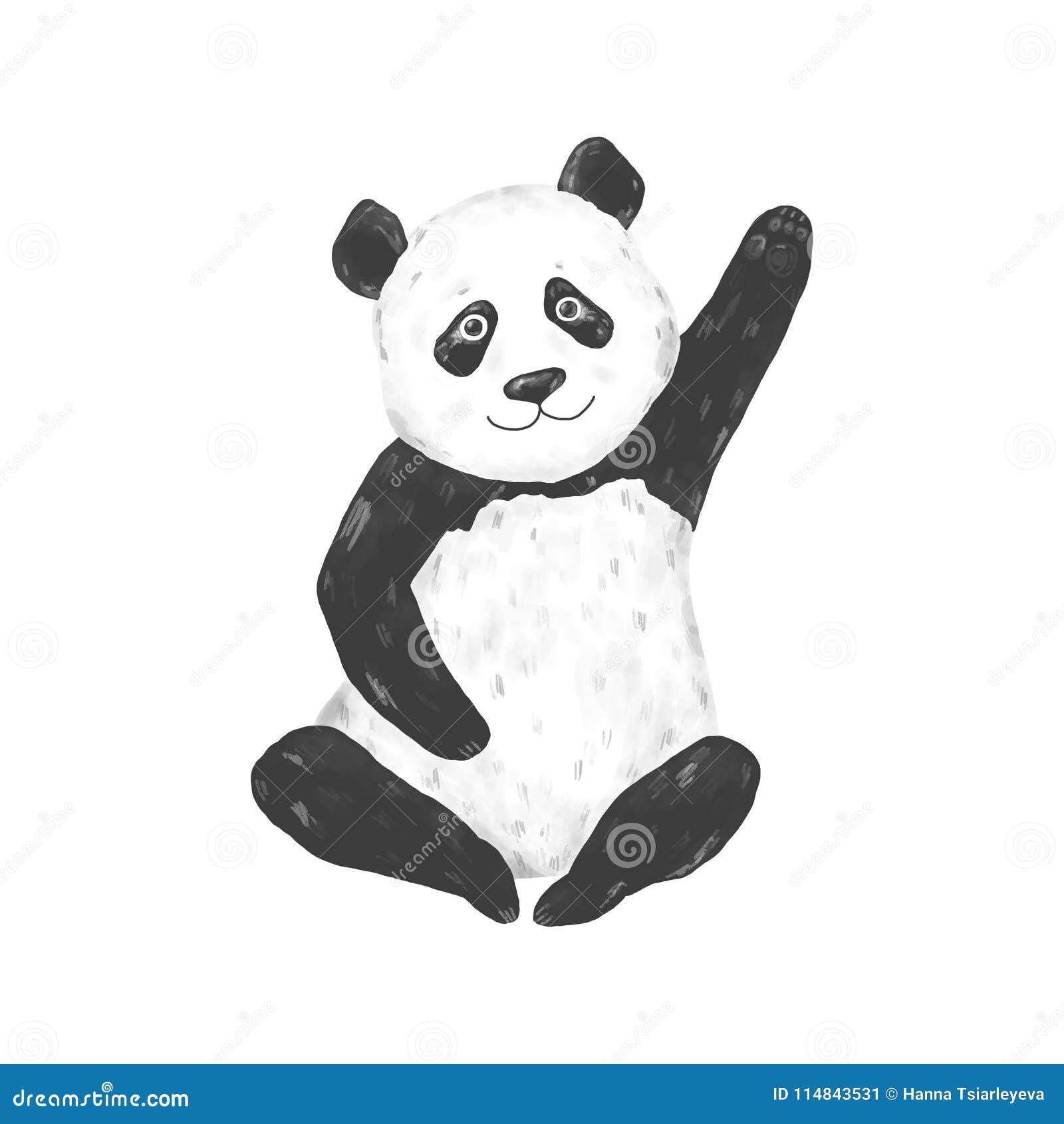 Kit Digital Pandas Aquarela, Cliparts, Desenho Panda