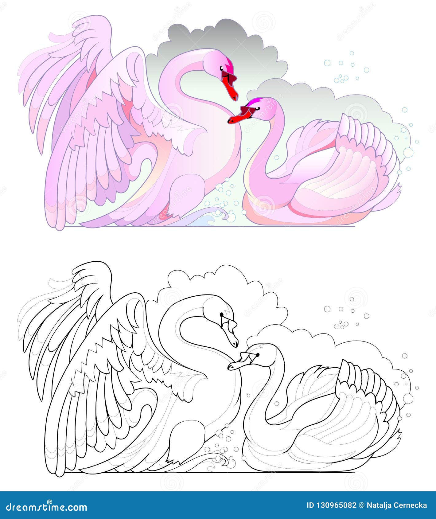 Teste Padrão Colorido E Preto E Branco Para Colorir Desenho Da Fantasia De  Pares Dos Pássaros Folha Para Crianças E Adultos Ilustração do Vetor -  Ilustração de animal, papel: 123569398