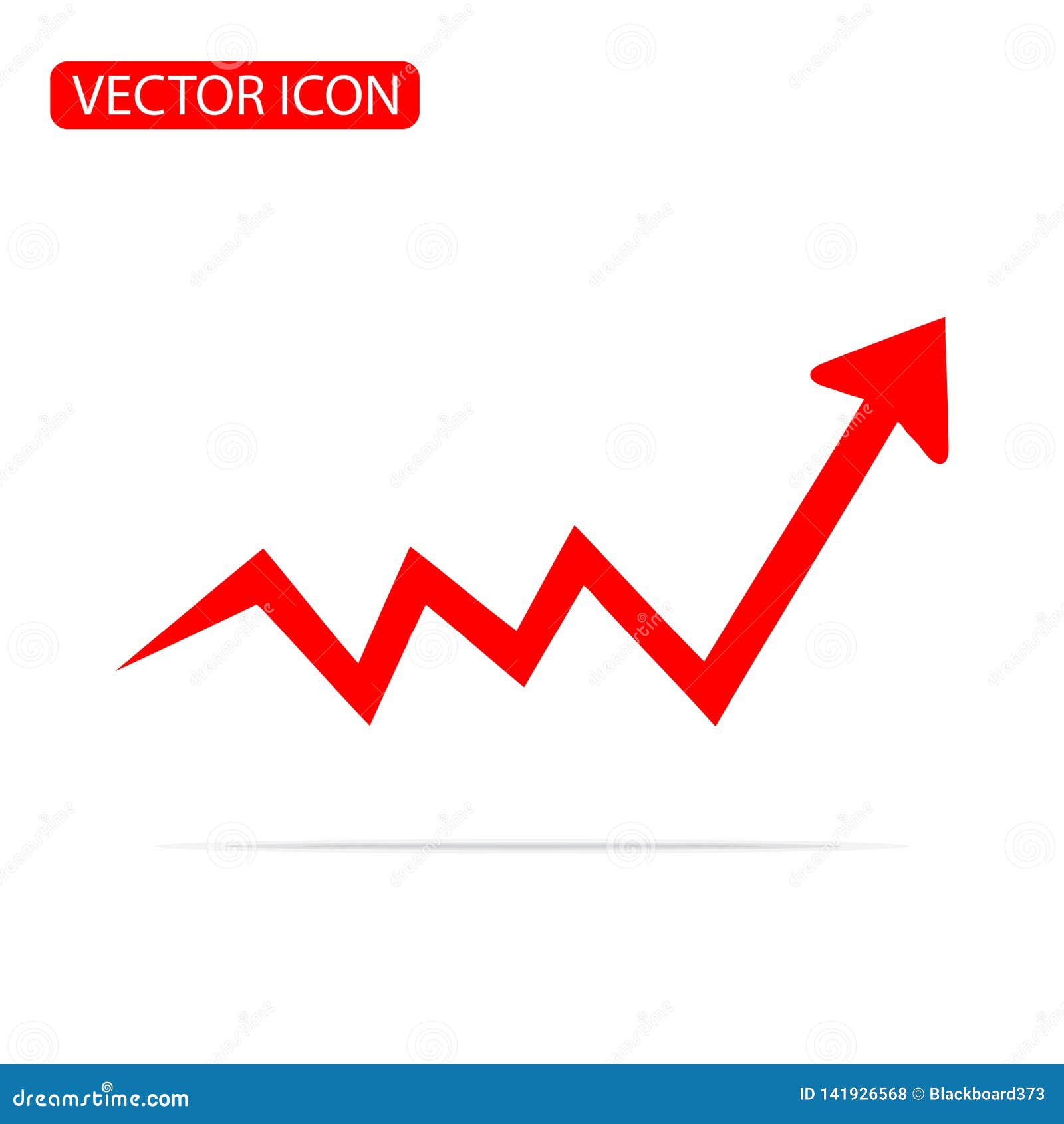 Ilustração Seta Vector Aumento Dos Preços Moedas Inflação Jogo