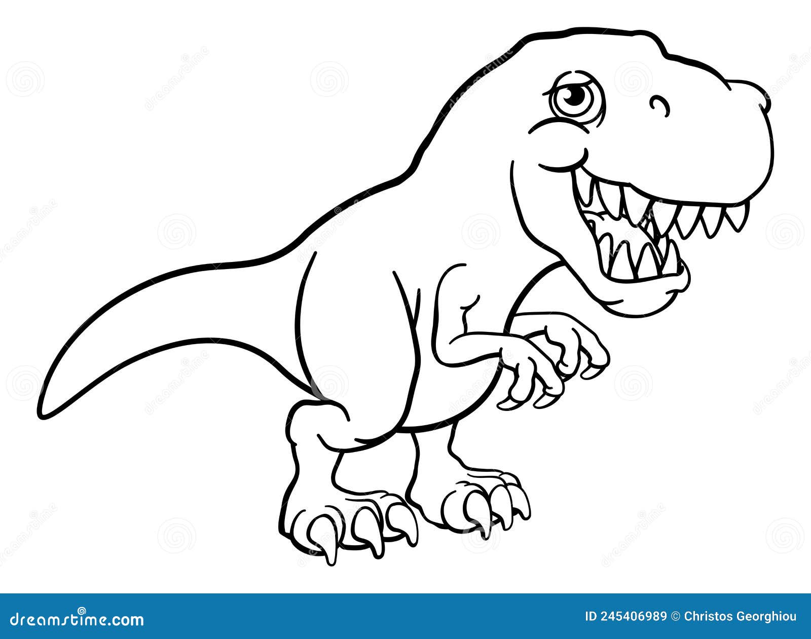 Tyrannosaurus T Personagem De Desenho Animado Rex Dinossauro Ícone