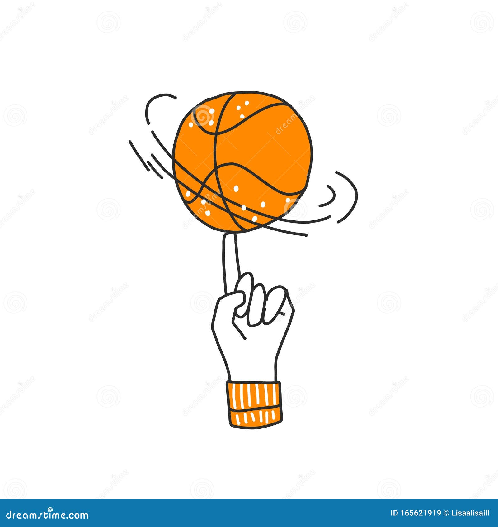 Imagens vetoriais Bola basquete