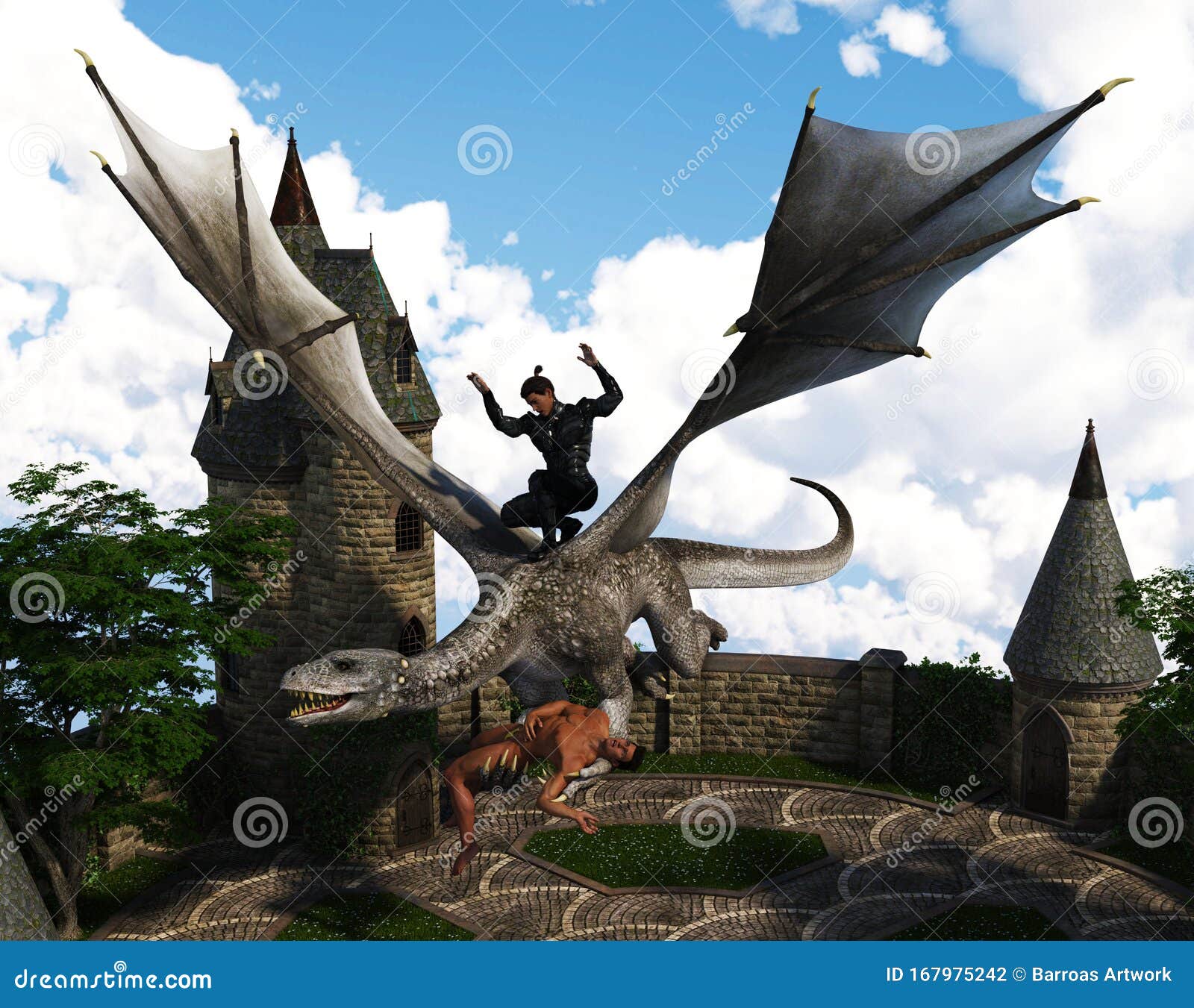 O Dragão Cospe O Fogo Na Porta Do Castelo Com Jogo Sobre a Mensagem  Ilustração do Vetor - Ilustração de porta, sobre: 149836425