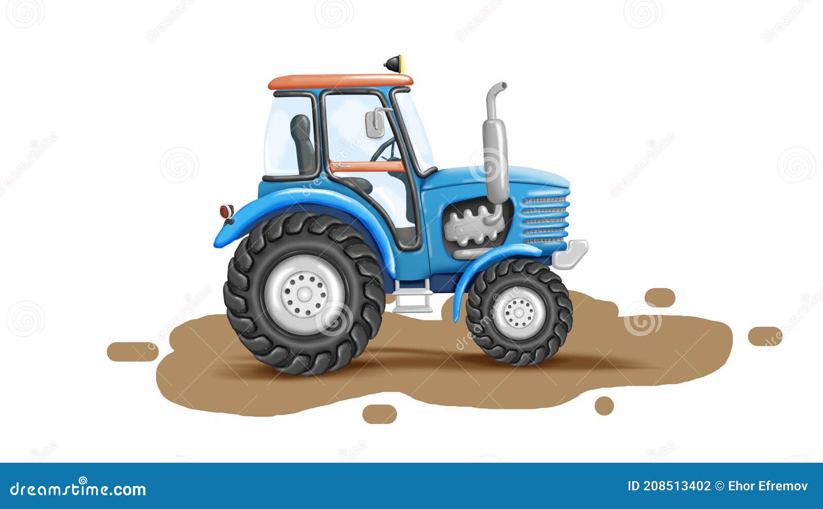 Vetores de Caminhão De Máquina De Agricultura De Desenho Animado Azul Ou  Trator e mais imagens de Agricultor - iStock