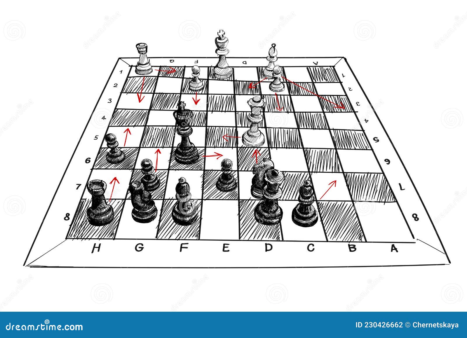 Página 4  Vetores e ilustrações de Xadrez estrategia para
