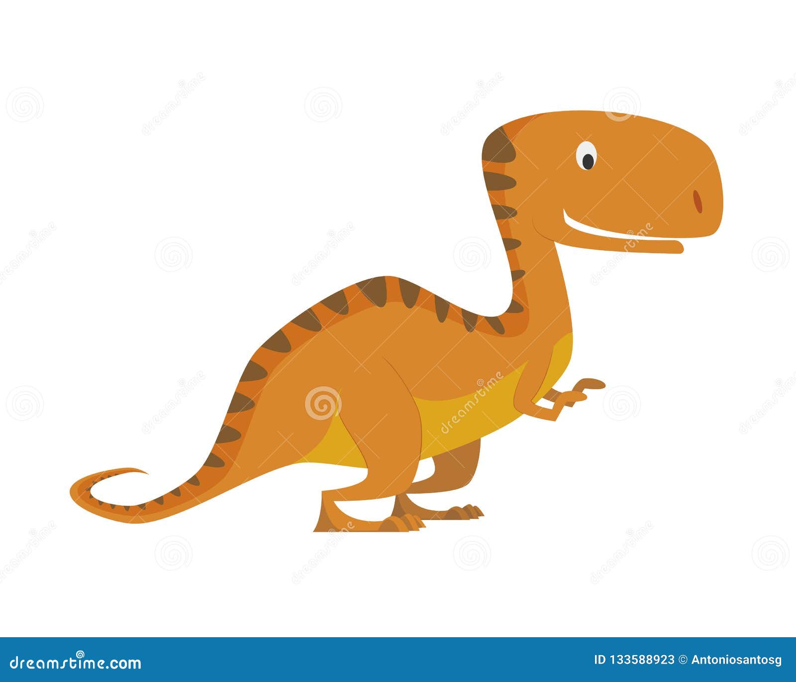 desenho animado tiranossauro rex dinossauro rugindo 5332374 Vetor no  Vecteezy