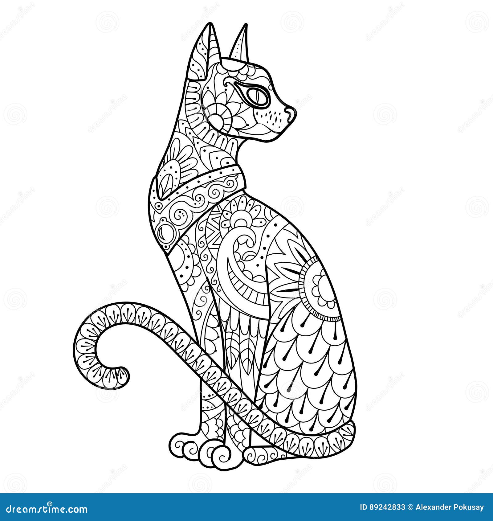 Desenhos para colorir gratuitos de Gatos para crianças - Gatos - Coloring  Pages for Adults