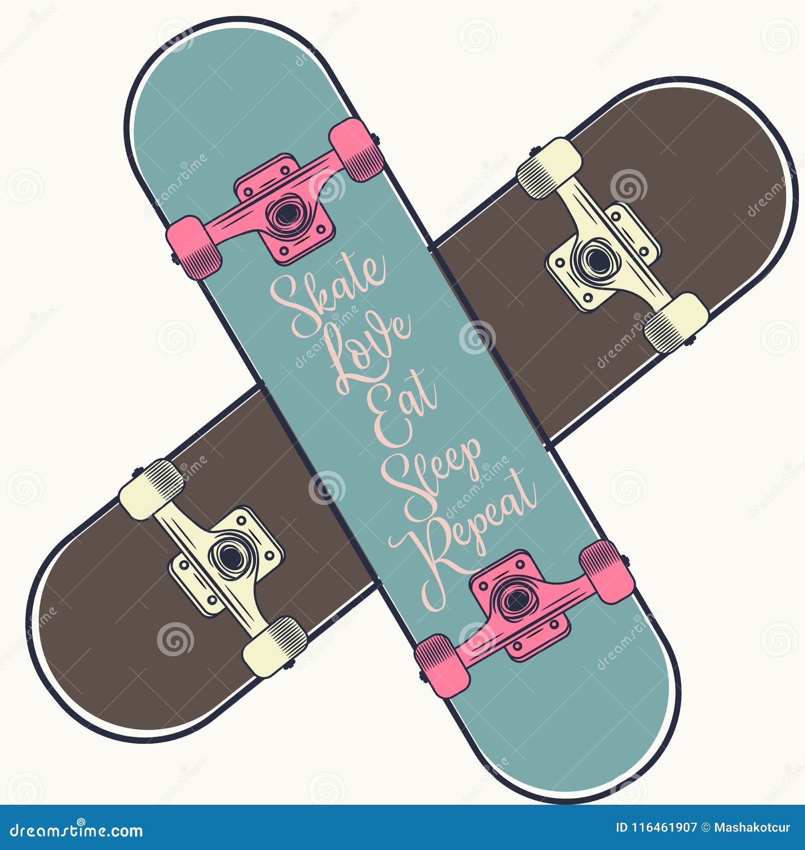 Vetores de Jogo Dos Skates Isolados No Branco Doodle Longboard