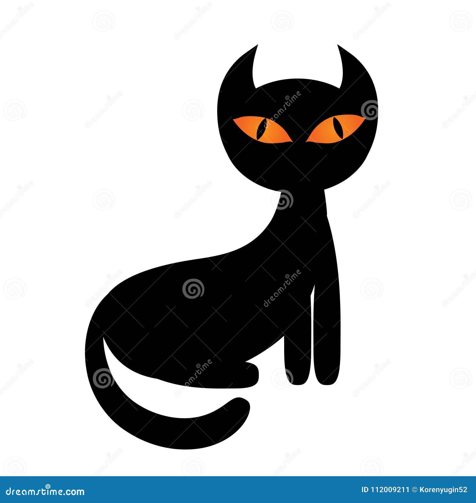 Grátis Gato Preto E Branco Dos Desenhos Animados Com Elementos