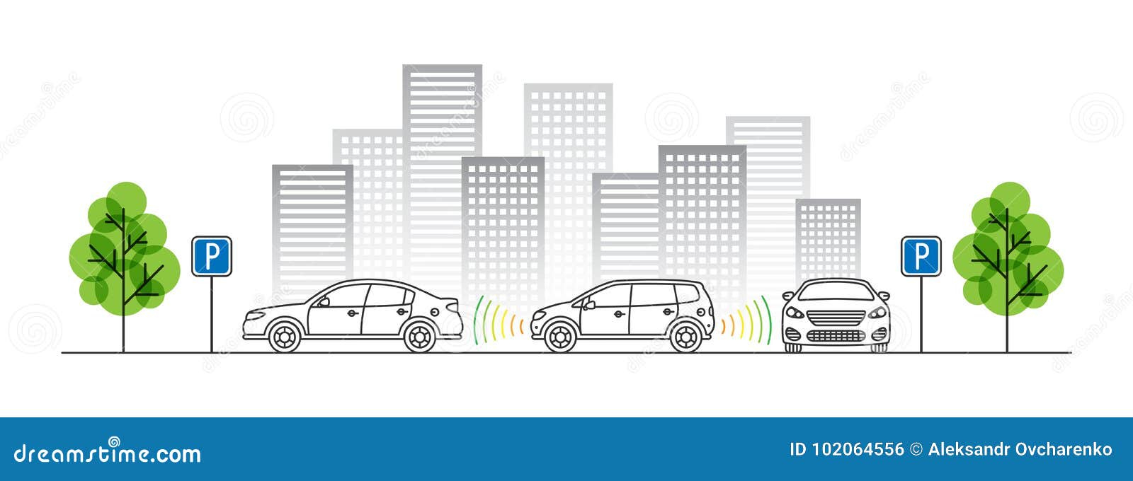 Vetores de Estacionamento Automático De Carro Inteligente Autônomo e mais  imagens de Estacionamento de carros - iStock