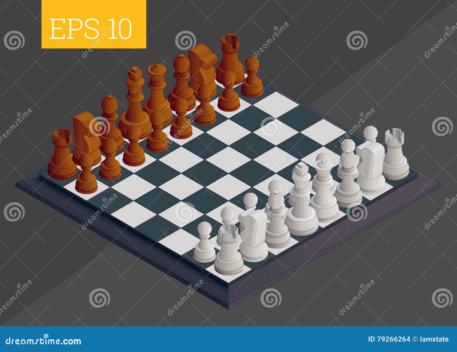 Um tabuleiro de xadrez com o número 8 nele