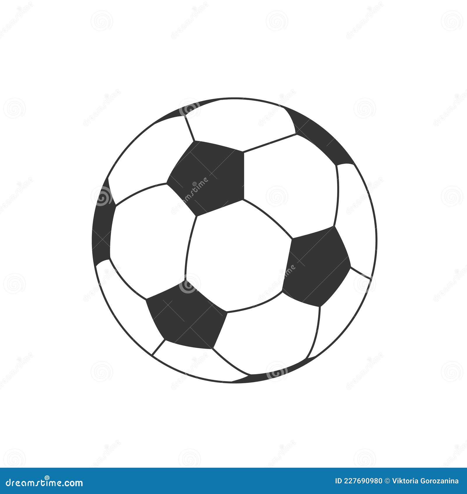 Esporte de bola de futebol e logotipo de ícone simples de jogos em