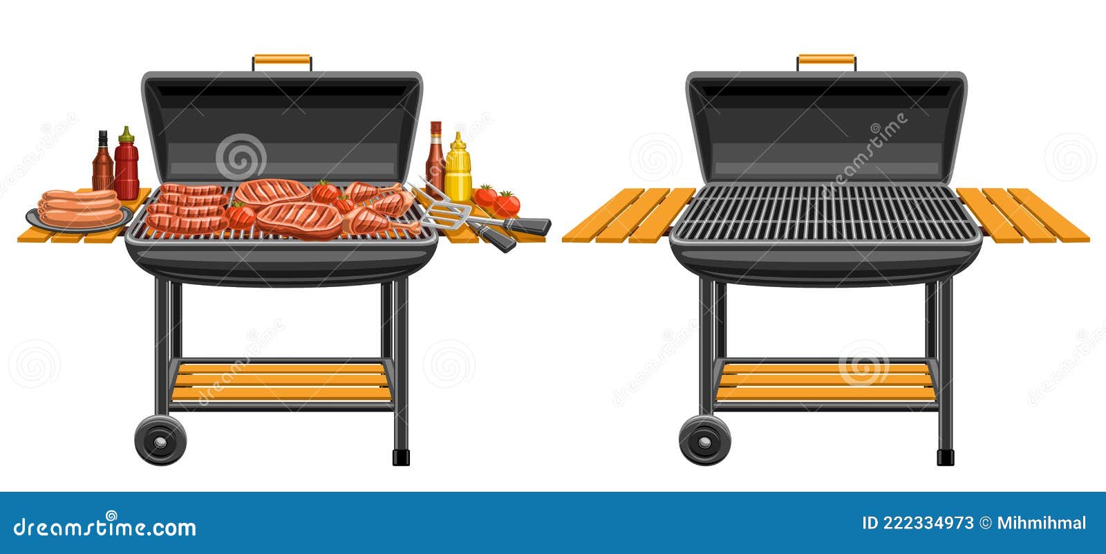 Imagens vetoriais Grill clipart