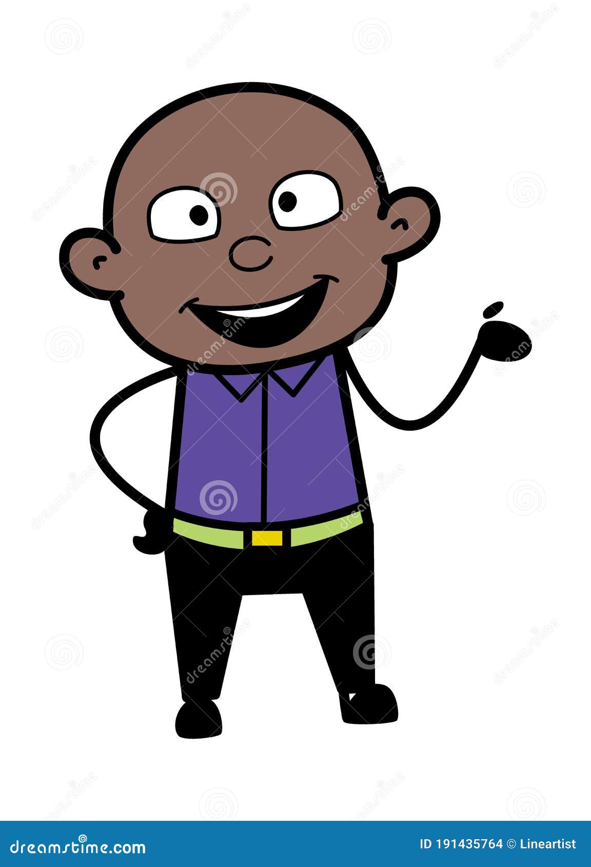 Ilustración De Dibujos Animados Negros De Dibujos Animados Felices Stock de ilustración - Ilustración de vector, felicidad: 191435764 Ilustración De Dibujos Animados Negros De Dibujos Animados Felices Stock de ilustración - Ilustración de vector, felicidad: 191435764