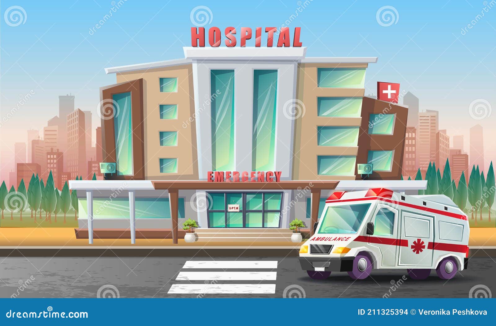 Ilustración De Estilo De Dibujos Animados Vector De Edificio Del Hospital Con Coche Ambulancia Delante De él Con Detrás De La Vist Ilustración del Vector - Ilustración de entrada, seguridad: 211325394 Ilustración De Estilo De Dibujos Animados Vector De Edificio Del Hospital Con Coche Ambulancia Delante De él Con Detrás De La Vist Ilustración del Vector - Ilustración de entrada, seguridad: 211325394