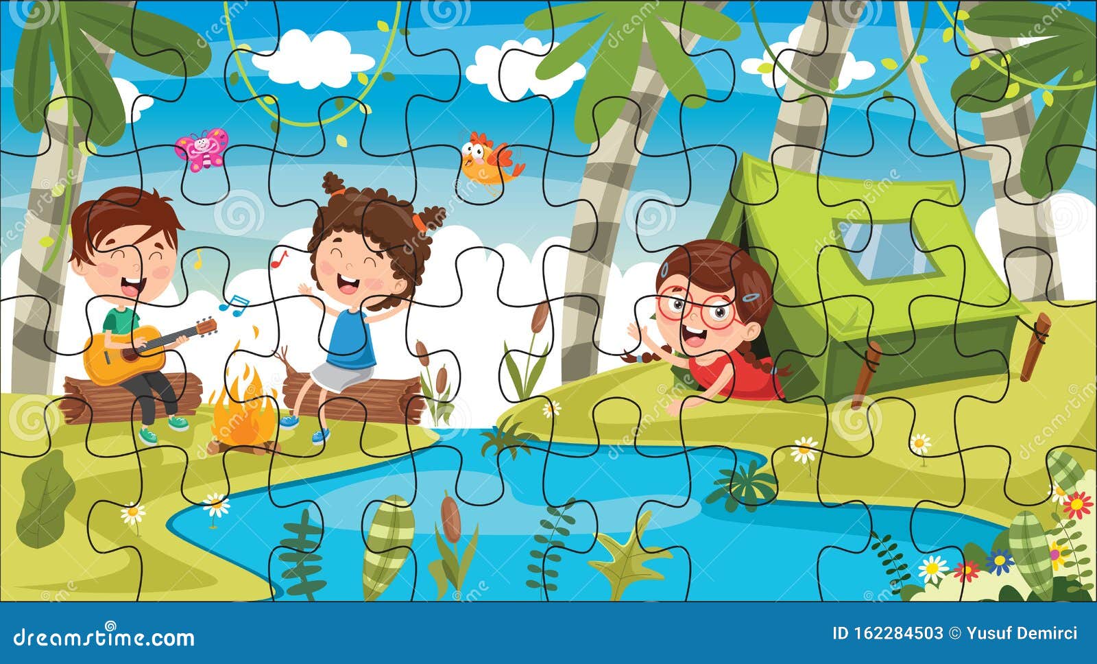 Odiseo Sada Gastos Ilustración De Juegos De Puzzle Para Niños - Preparada Para Prensa  Ilustración del Vector - Ilustración de muchacho, acortar: 162284503