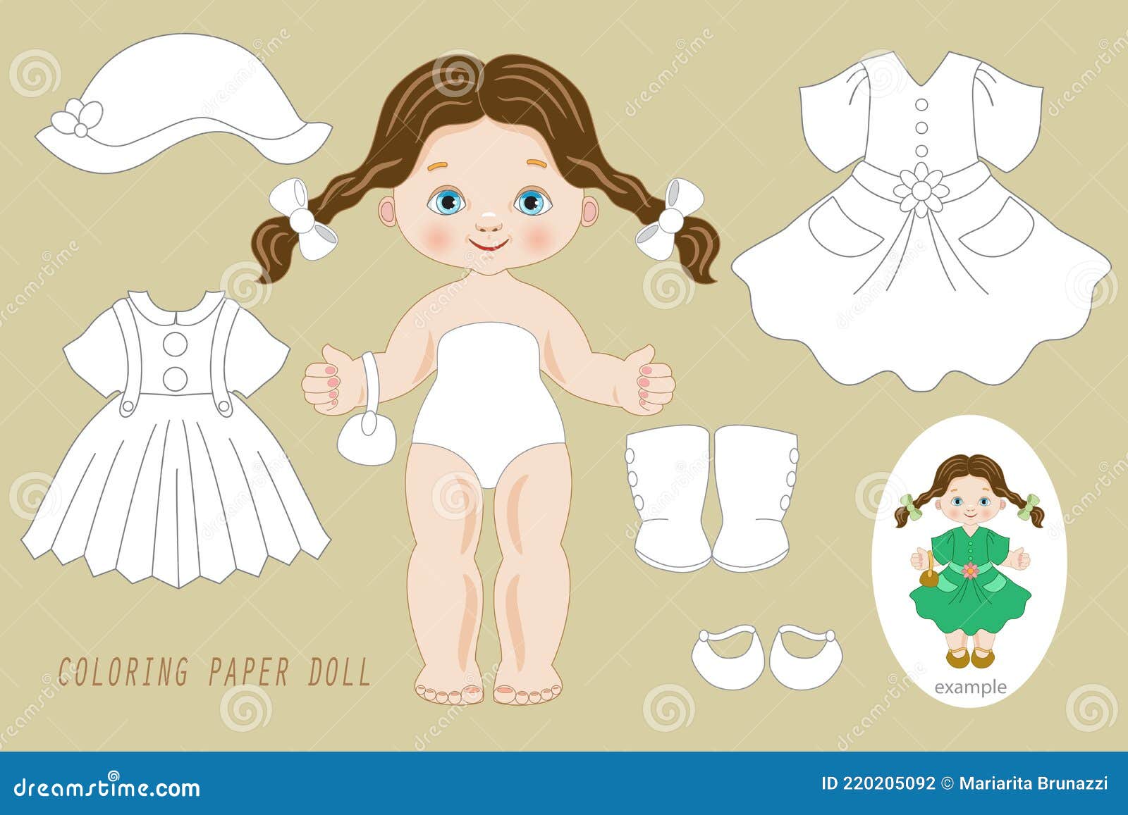 Ilustración De La Muñeca De Papel Para Colorear Con Ropa Ilustración del Vector - Ilustración de colorante, corte: 220205092 Ilustración De La Muñeca De Papel Para Colorear Con Ropa Ilustración del Vector - Ilustración de colorante, corte: 220205092