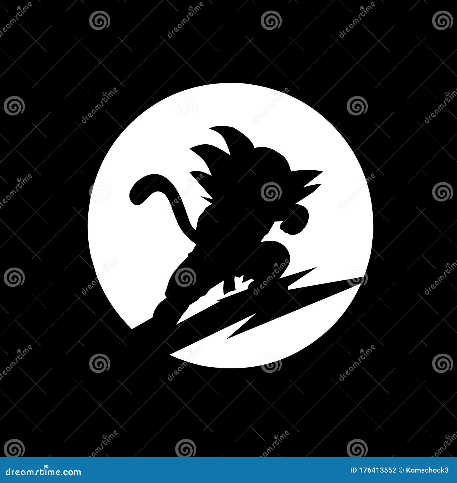 Ilustración De Silueta De Goku De Son En Círculo Stock de ilustración - Ilustración de negro, sombra: 176413552 Ilustración De Silueta De Goku De Son En Círculo Stock de ilustración - Ilustración de negro, sombra: 176413552
