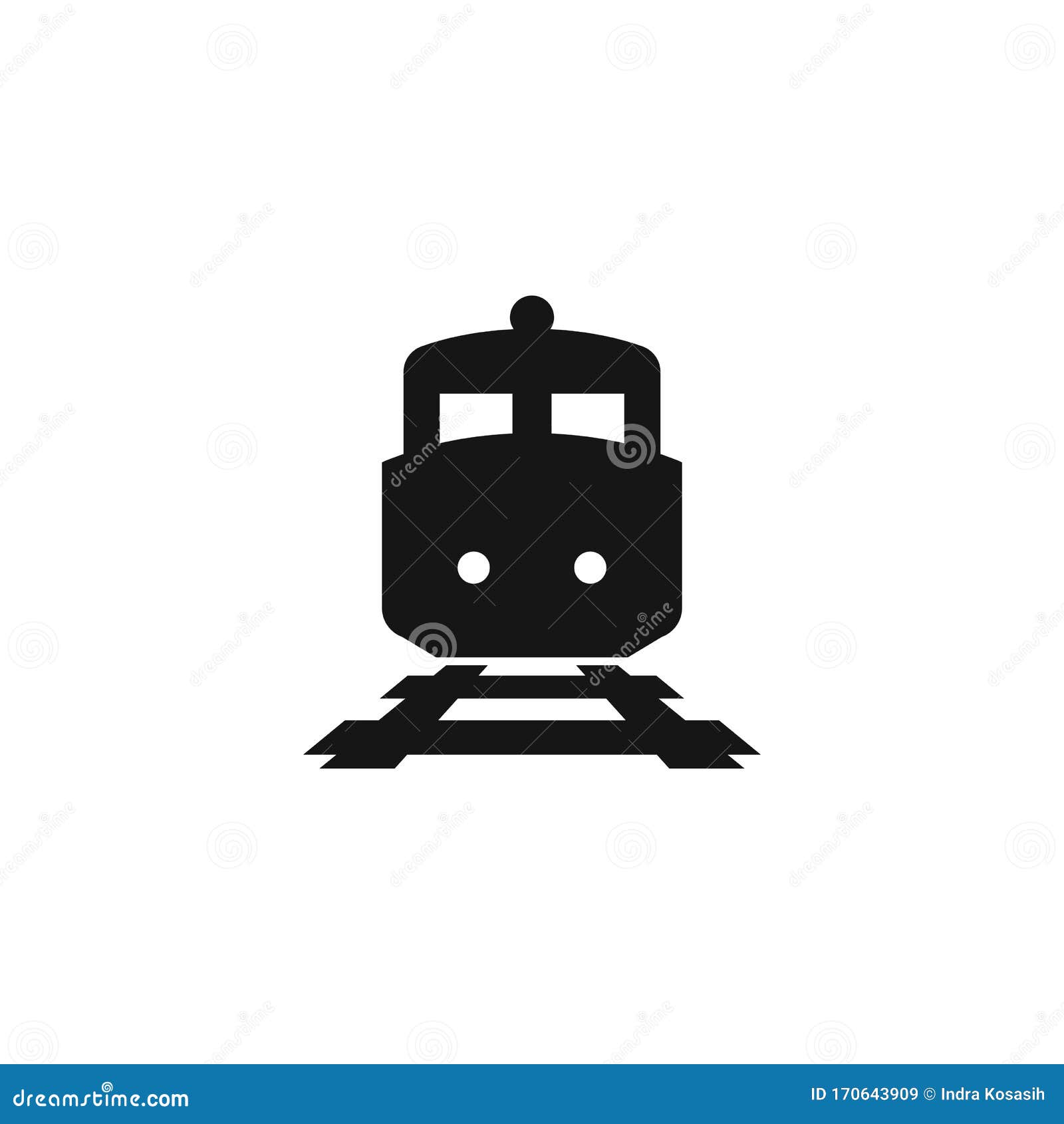Ilustración Del Icono De Concepto Del Logotipo Del Tren Ilustración del  Vector - Ilustración de tren, viajero: 170643909