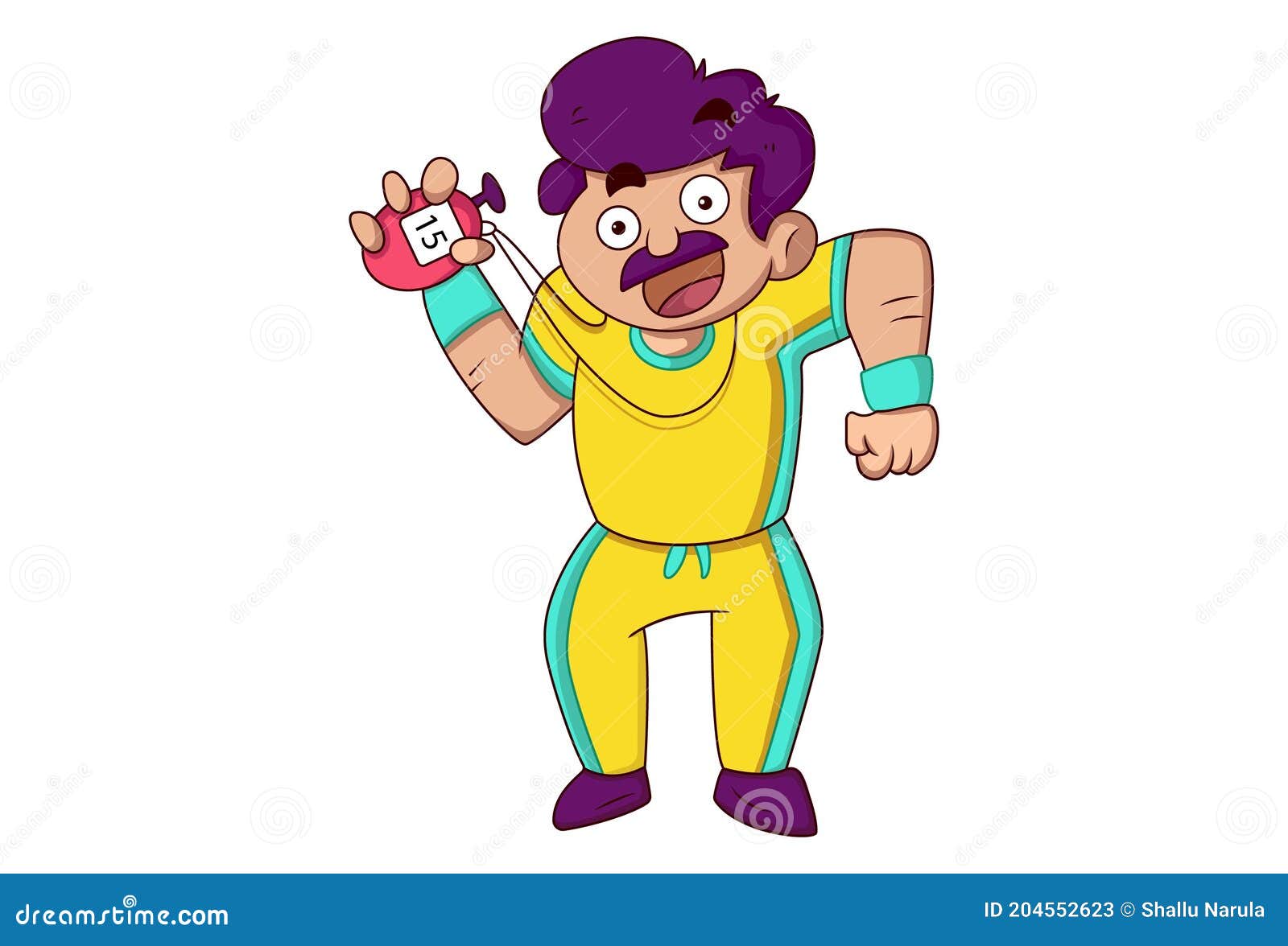 Ilustración Del Profesor De Educación Física Ilustración del Vector - Ilustración de temporizador, divertido: 204552623 Ilustración Del Profesor De Educación Física Ilustración del Vector - Ilustración de temporizador, divertido: 204552623