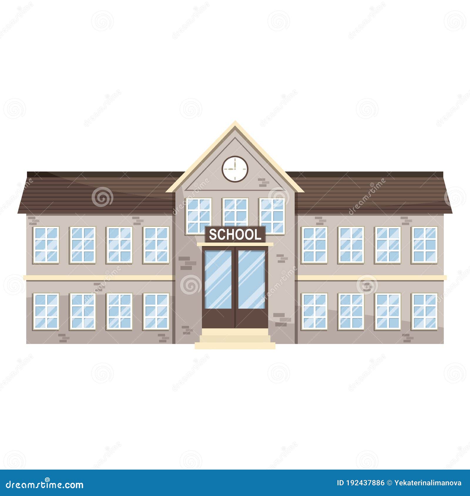 Ilustración Vectorial Del Edificio De Ladrillos De La Escuela De Dibujos Animados Ilustración del Vector - Ilustración de academia, escritorio: 192437886 Ilustración Vectorial Del Edificio De Ladrillos De La Escuela De Dibujos Animados Ilustración del Vector - Ilustración de academia, escritorio: 192437886