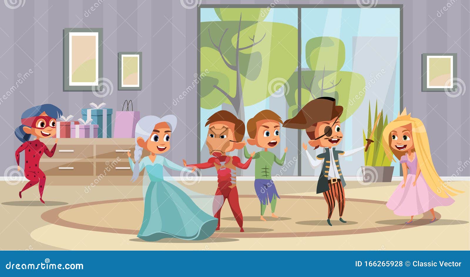 Ilustración Vectorial Plana De Fiesta De Disfraces Para Niños Ilustración del Vector - Ilustración de historieta, amigos: 166265928 Ilustración Vectorial Plana De Fiesta De Disfraces Para Niños Ilustración del Vector - Ilustración de historieta, amigos: 166265928