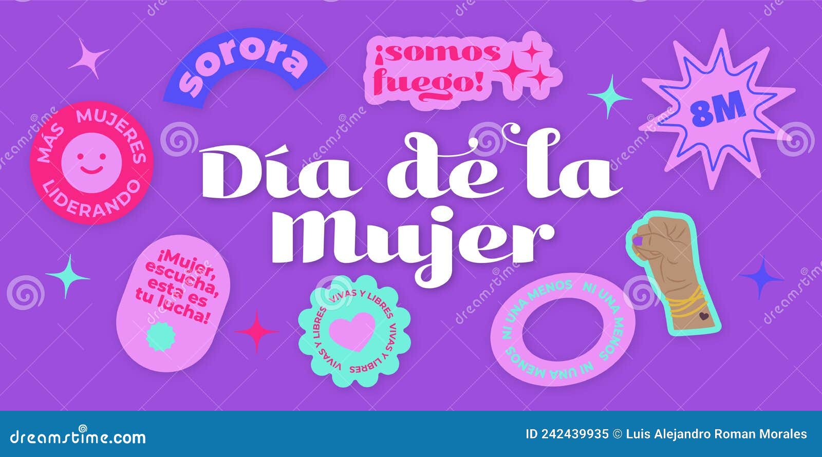 ilustraciones del dia de la mujer.