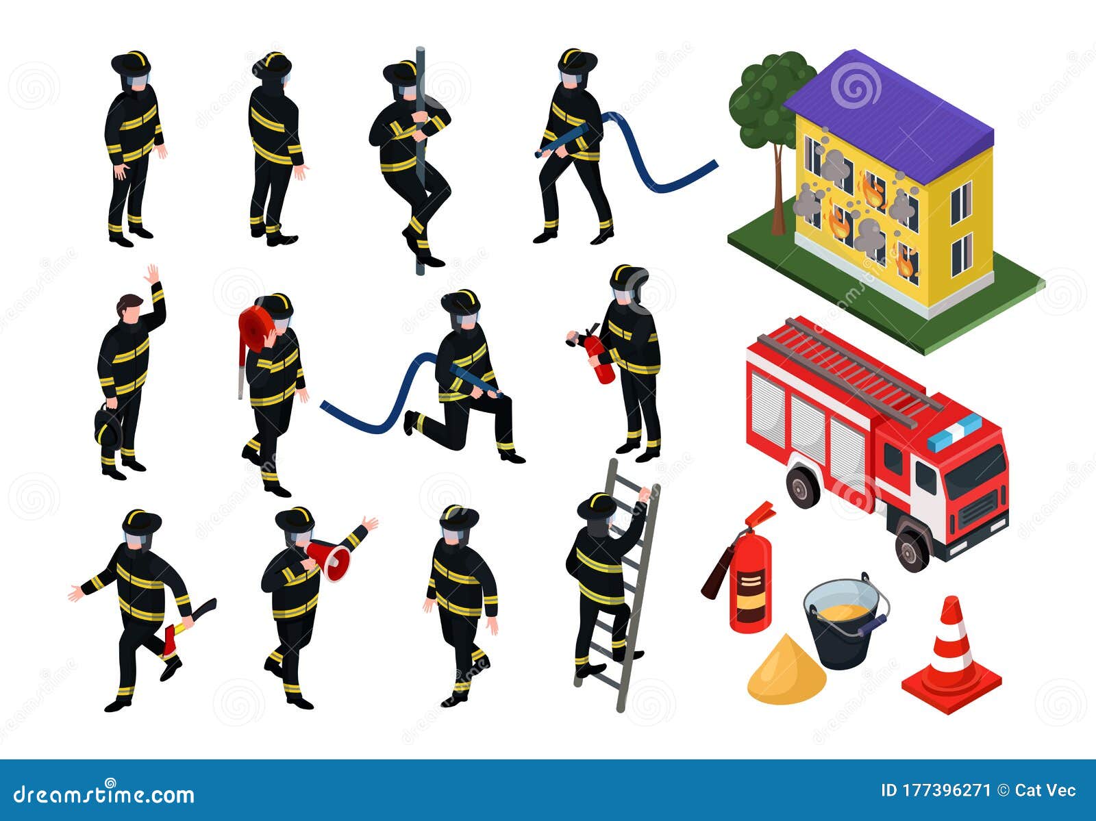 Ilustraciones Vectoriales De Bomberos Isométricos Dibujos Animados 3d Personas Uniformadas Con Equipo De Manguera De Extinción De Ilustración del Vector - Ilustración de equipo, firefighting: 177396271 Ilustraciones Vectoriales De Bomberos Isométricos Dibujos Animados 3d Personas Uniformadas Con Equipo De Manguera De Extinción De Ilustración del Vector - Ilustración de equipo, firefighting: 177396271