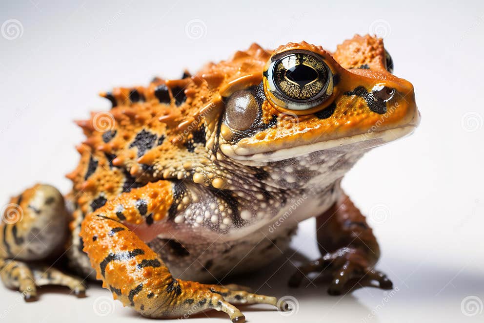 Image of a Argentine Horned Frog. Amphibian. Wildlife Animals Stock