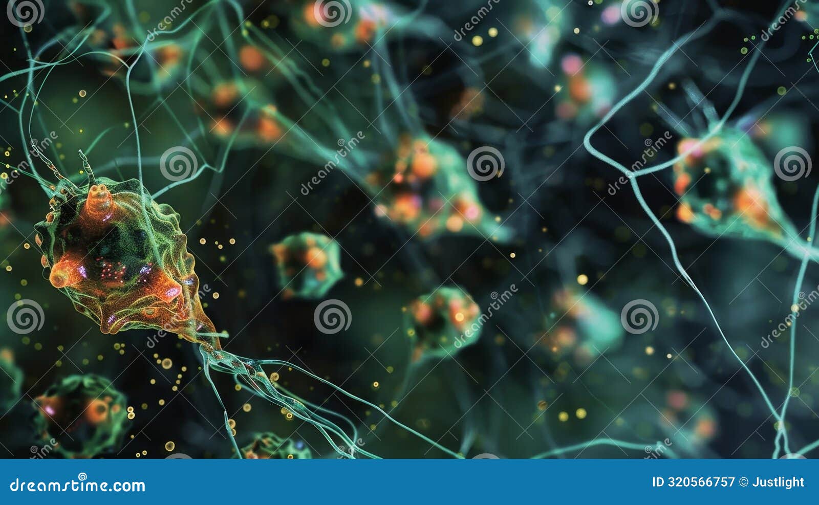image of autoreactive t cells attacking and damaging a section of the myelin sheath in a case of guillainbarre syndrome