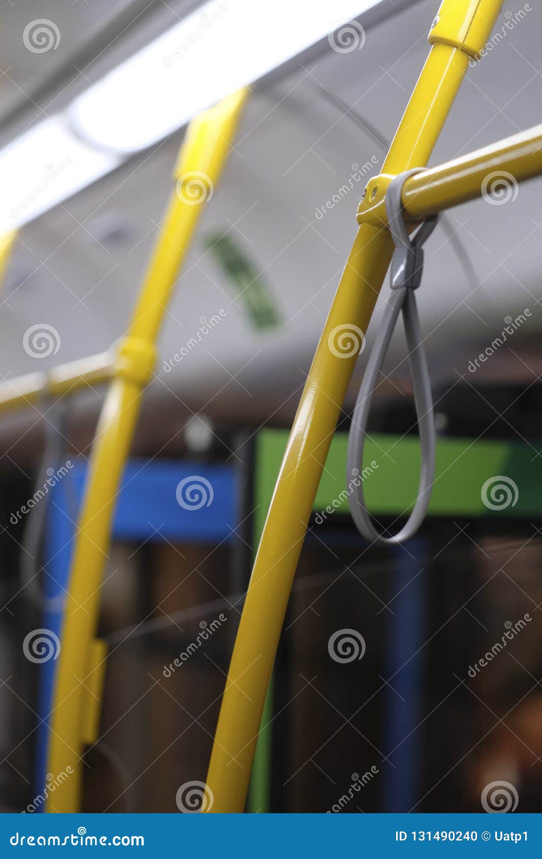 Image Of The Bus Interior Stock Photo Image Of Public