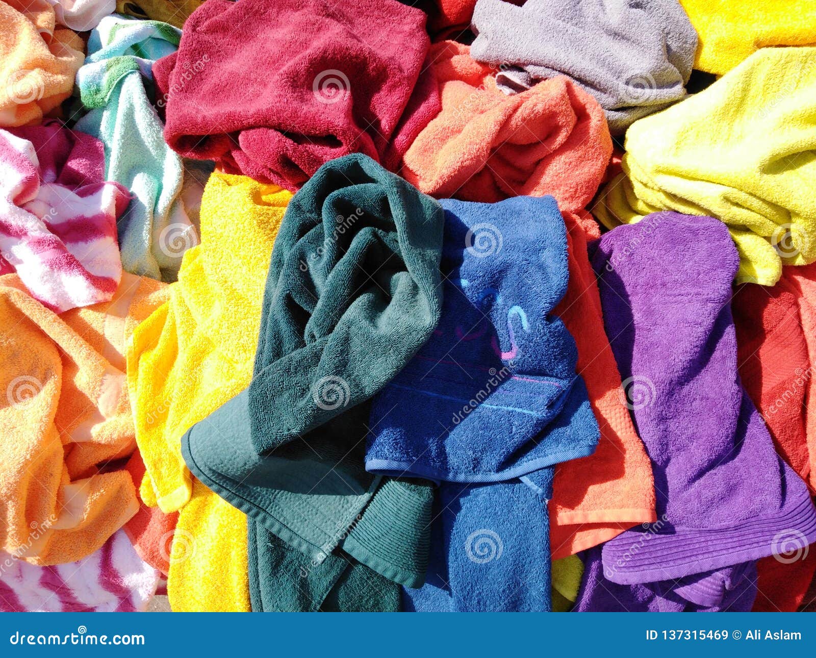 Towels stock image. Image of karachi, bazar, captured 137315469