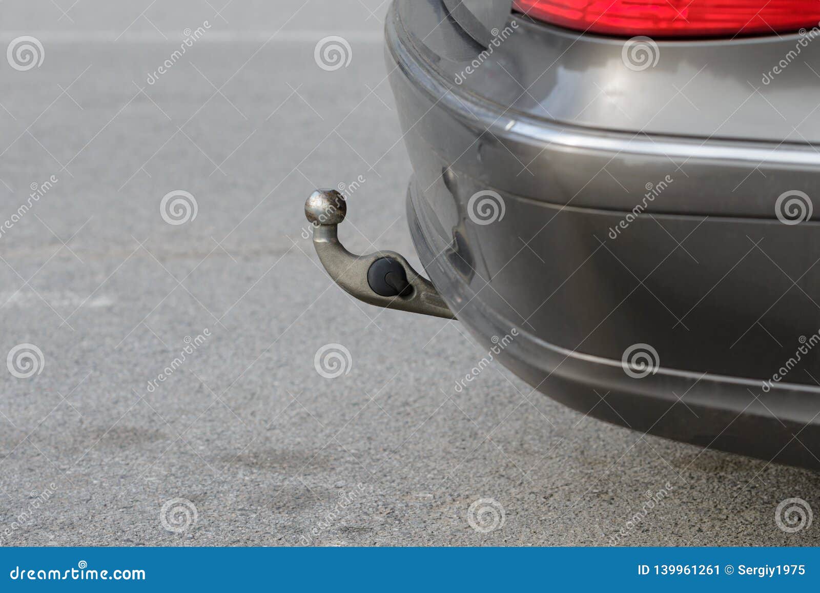 Car hitch closeup stock image. Image of asphalt, industrial 139961261