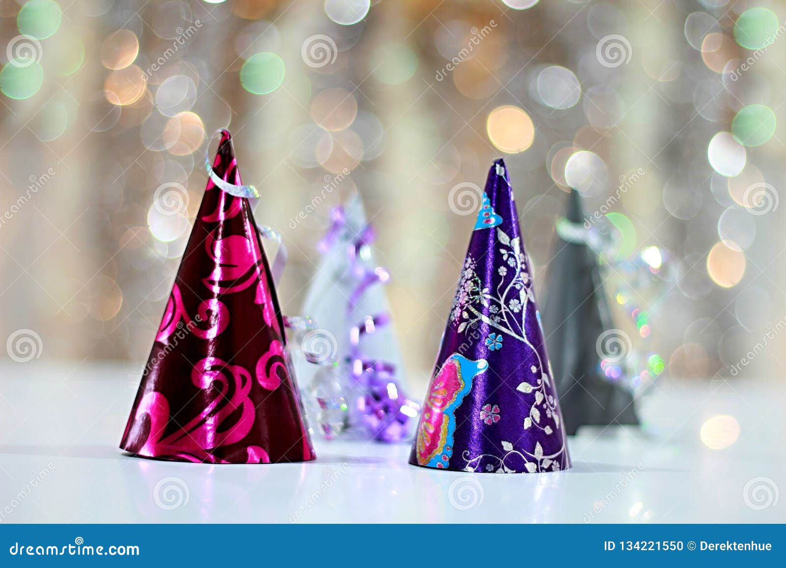 party hats with lights