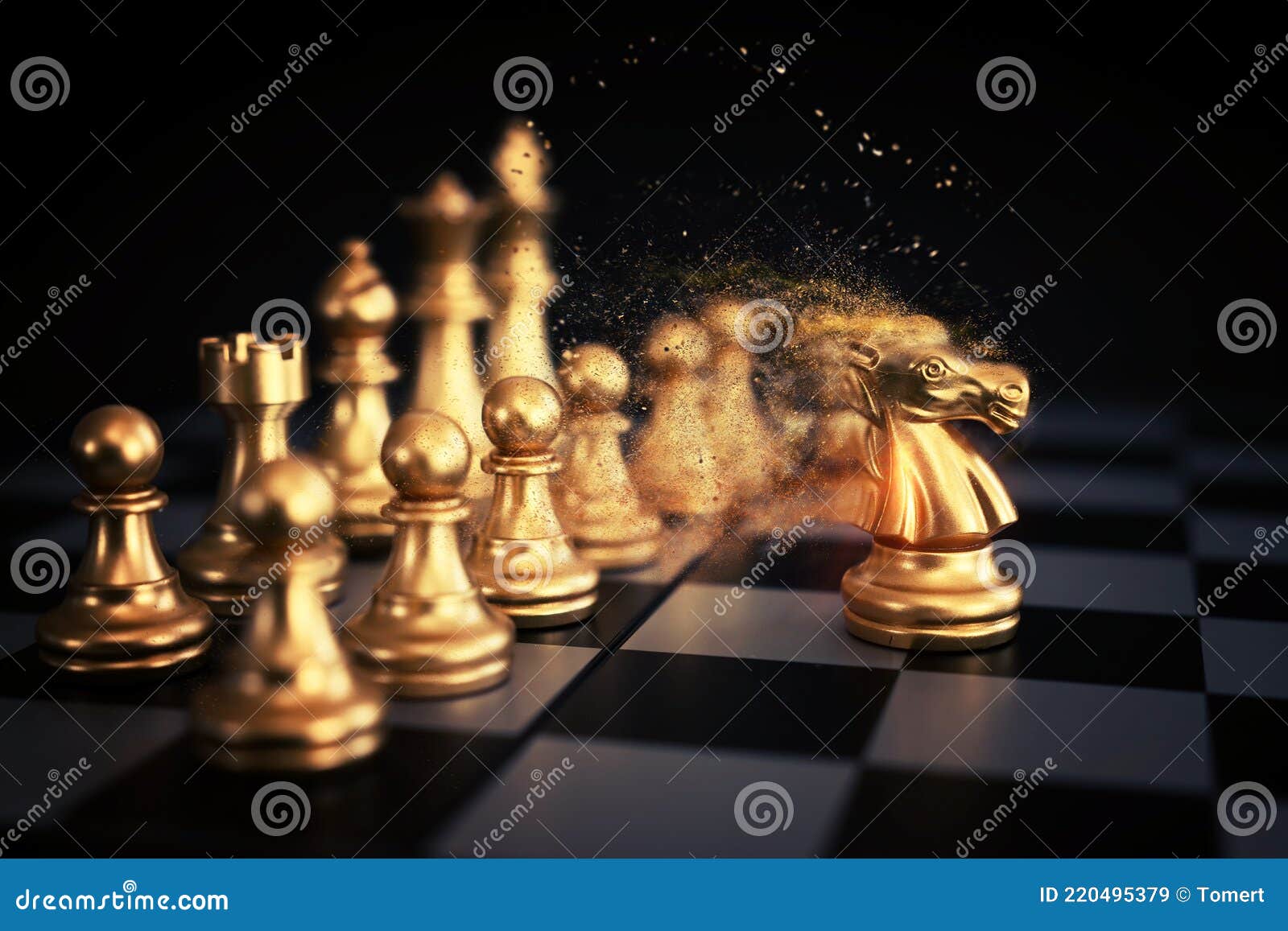 Image Chess Game Business Competition Strategy Leadership Success