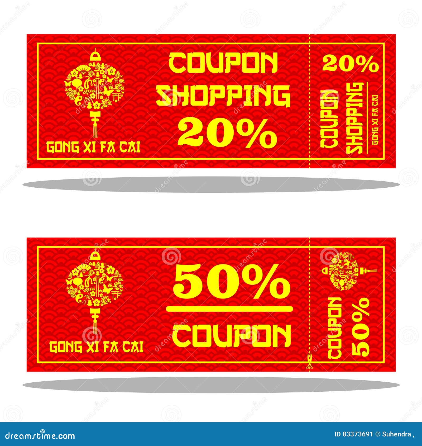 Image coupon template stock illustration. Illustration of shopping