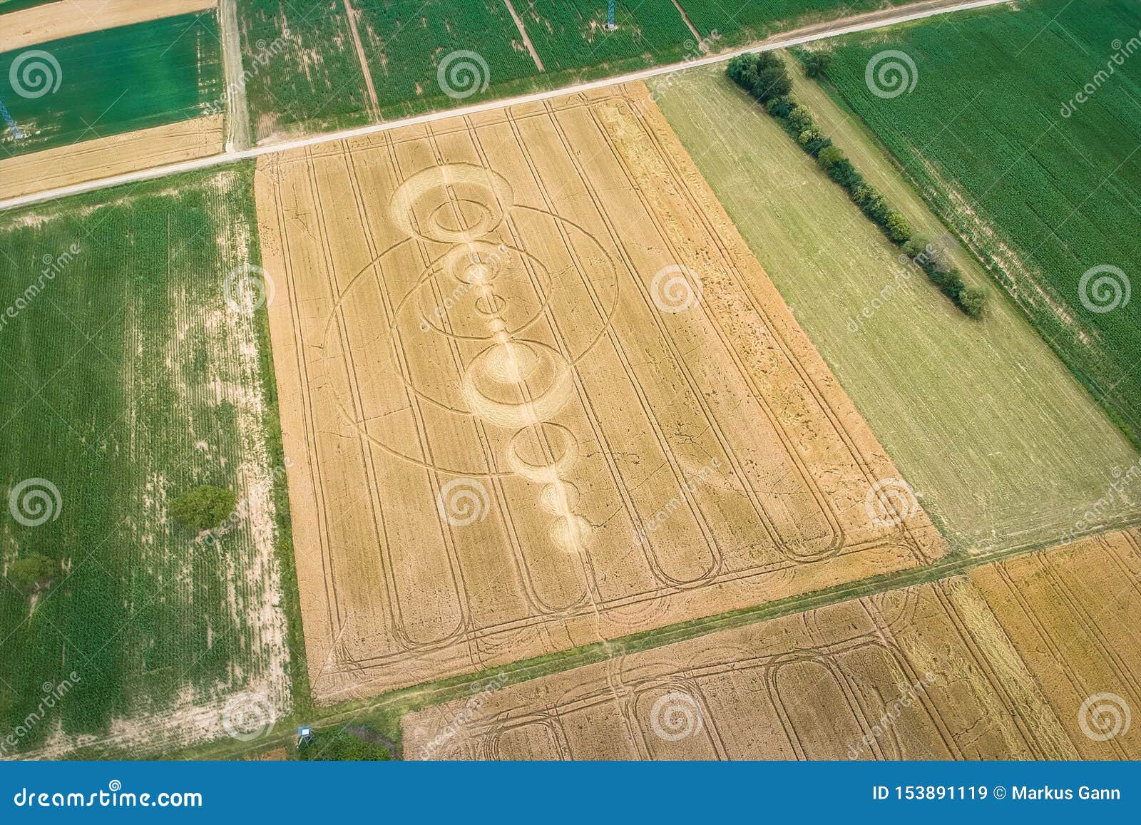 crop circles field alsace france