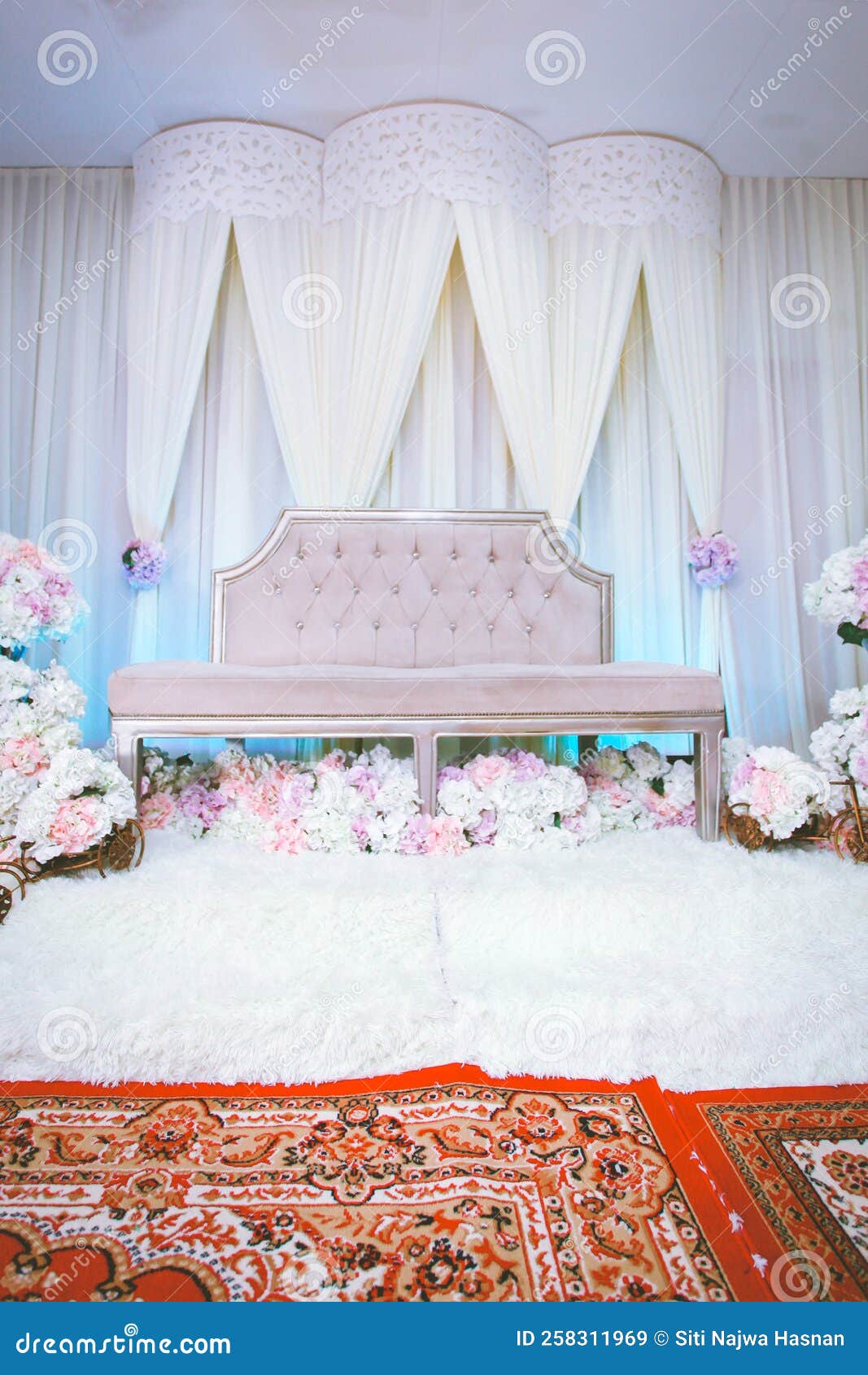 Image of a Decoration at a Malay Wedding. Stock Image Image of luxury