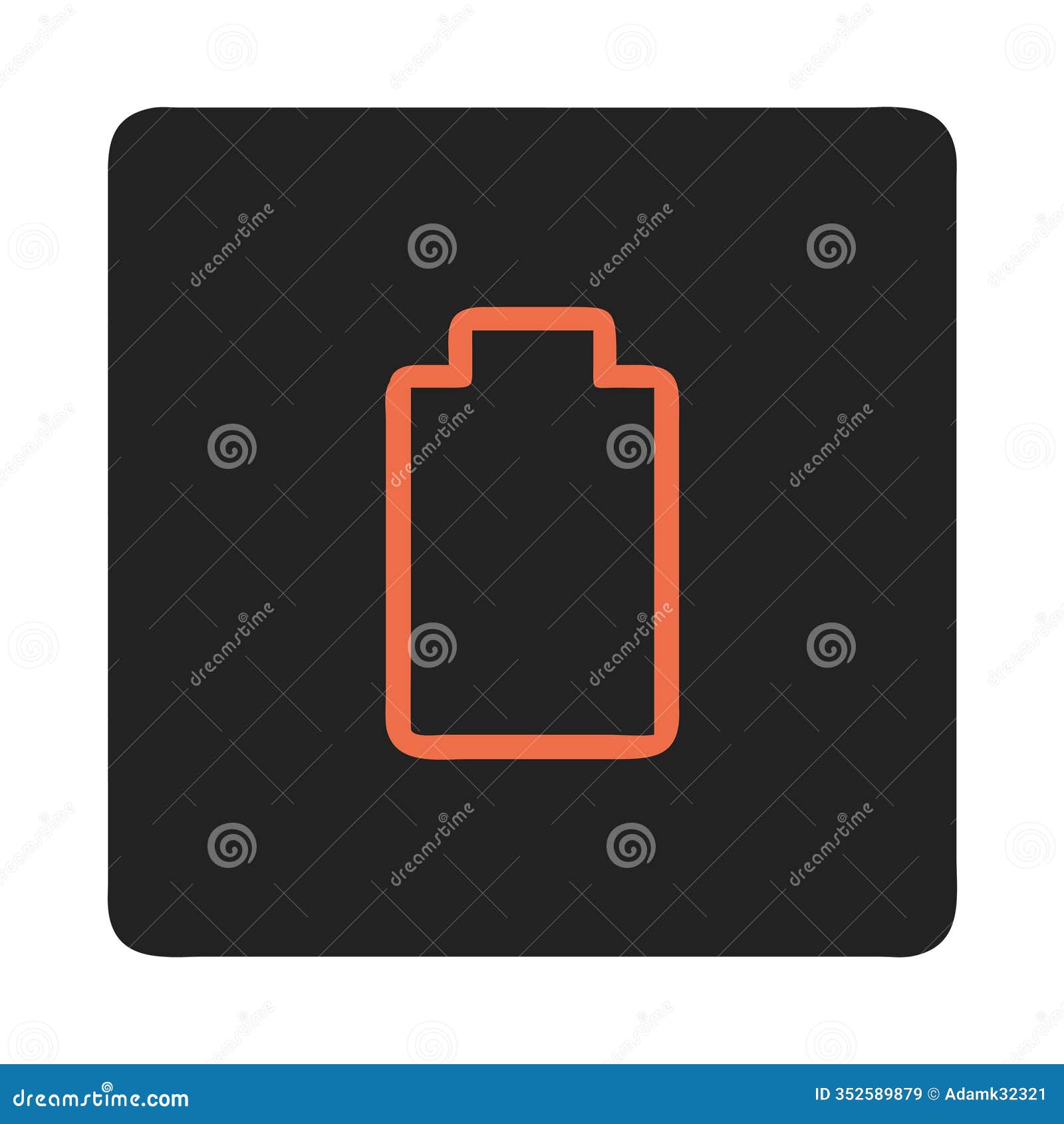 orange battery   for tech applications and s